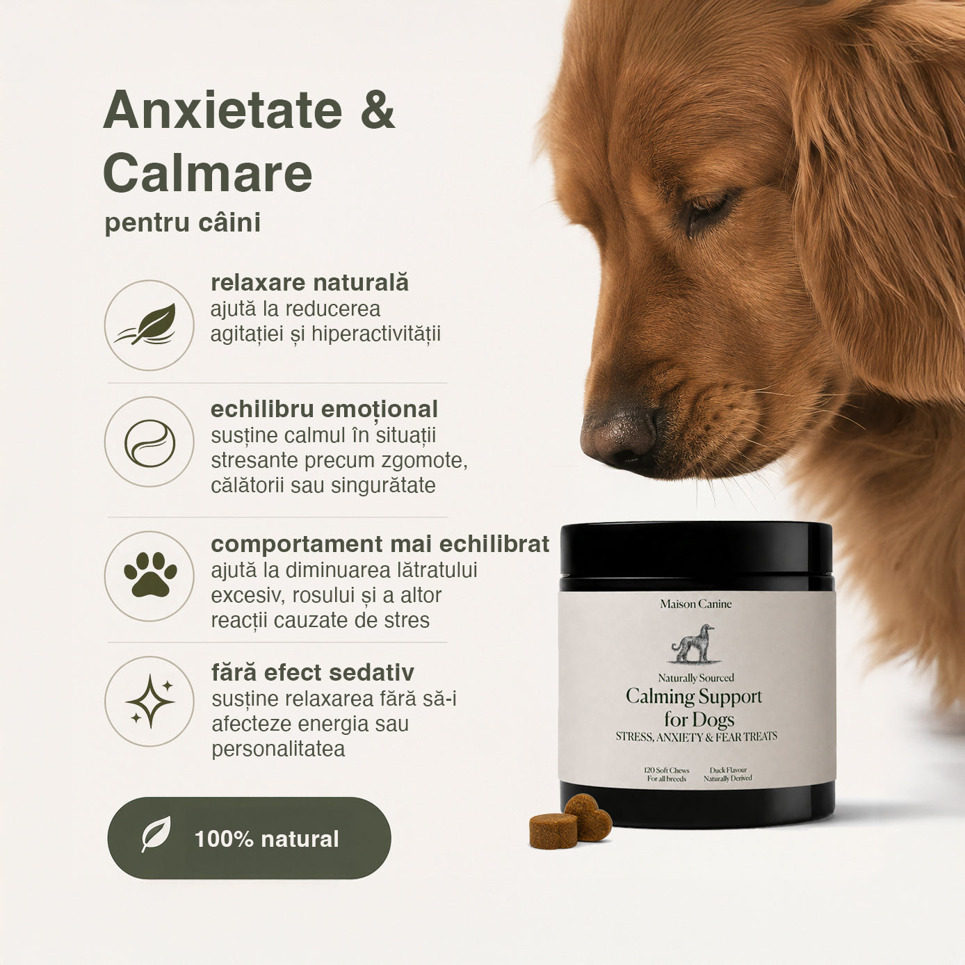 Anxietate & Calmare - 120 Tablete Naturale