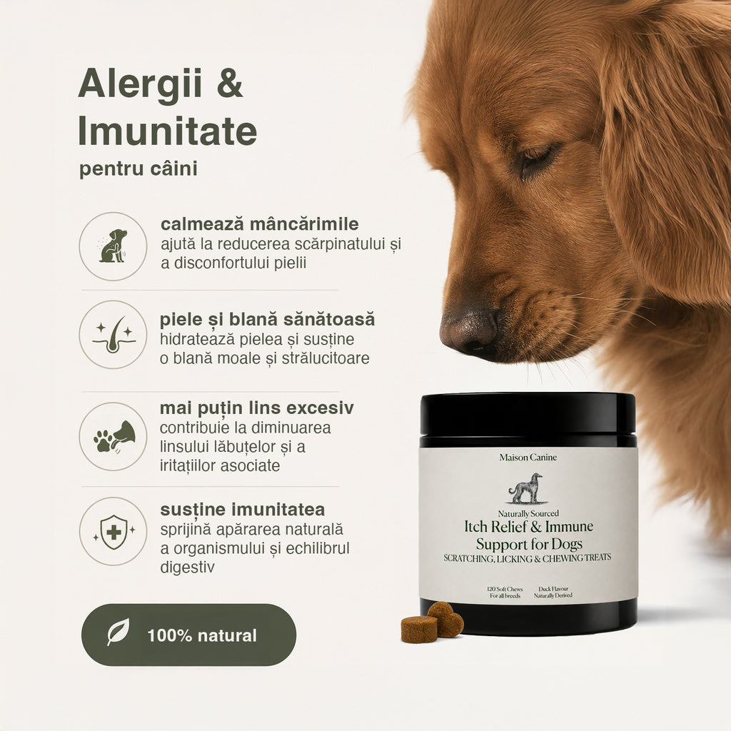 Itch Relief & Immune Support - 120 Tablete Naturale